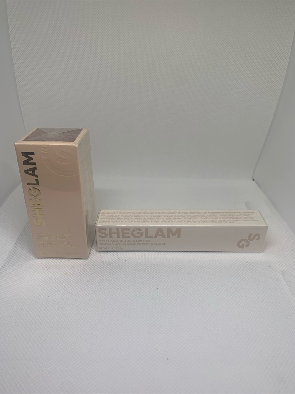 SHEGLAM Sun Beam Shimmer Liquid Bronzer and Matte Allure Liquid Lipstick Bundle